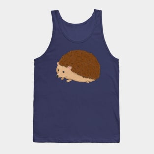 Hedgehog Cute Woodland Creature Tank Top